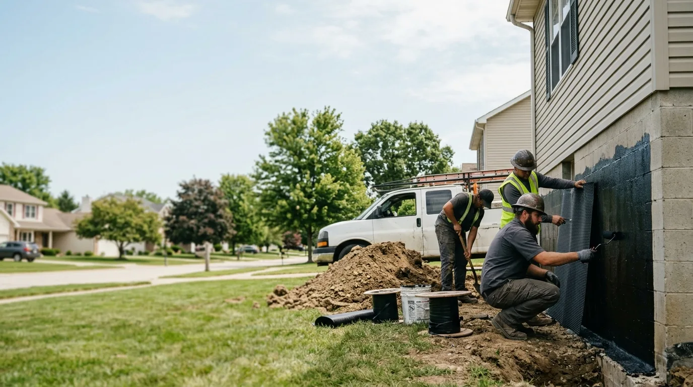 Basement Waterproofing in Roundhead, OH near me